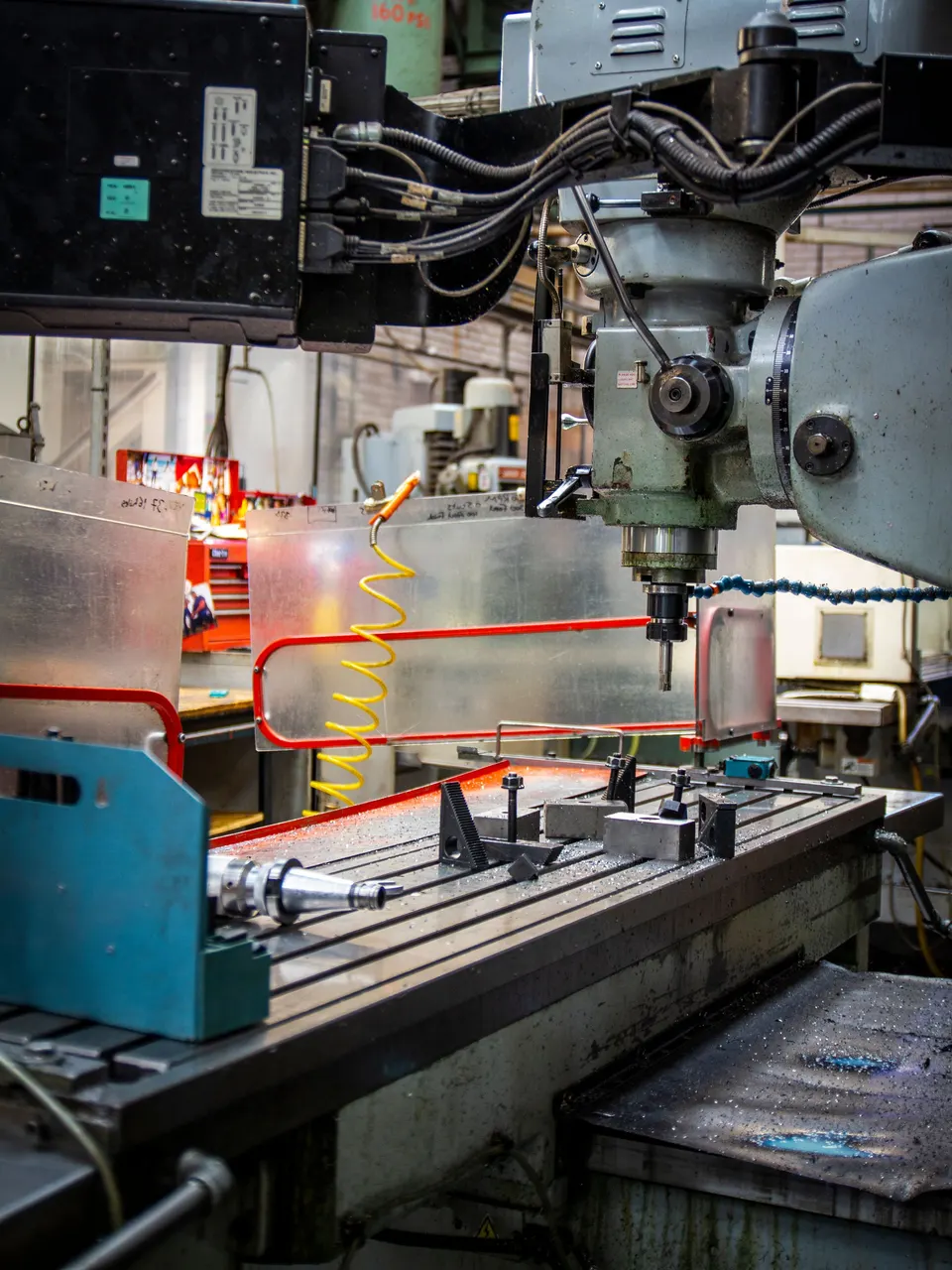 CNC turning of rings and components.